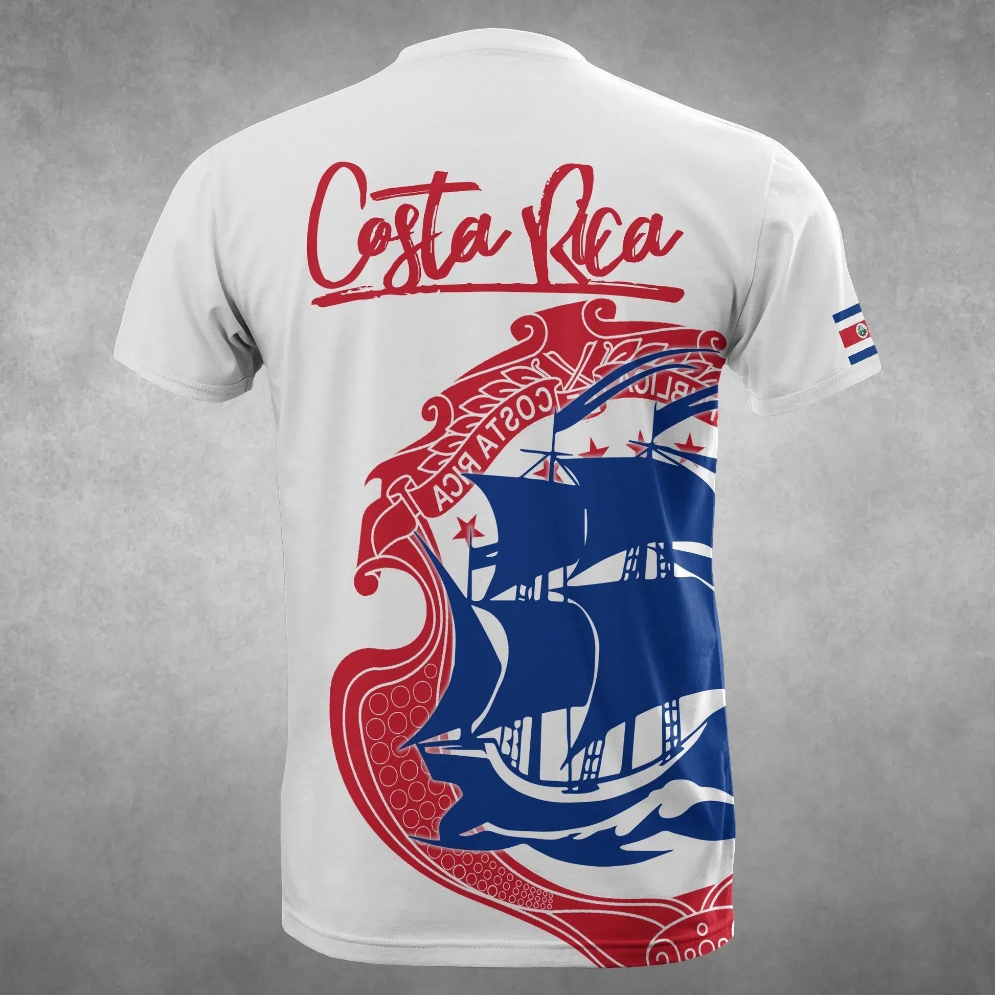 Soccer Costa Rica T-Shirt Bh Graphic Tee