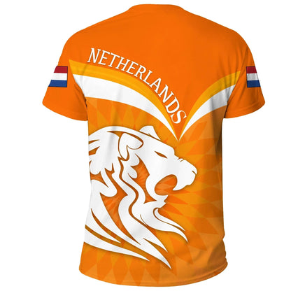 Netherlands T-Shirt King's Day Lion Graphic Tee
