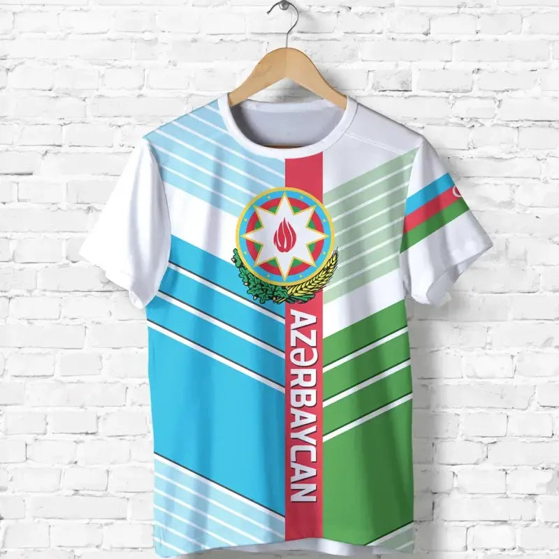 Azerbaijan T-Shirt Sport Style Graphic Tee