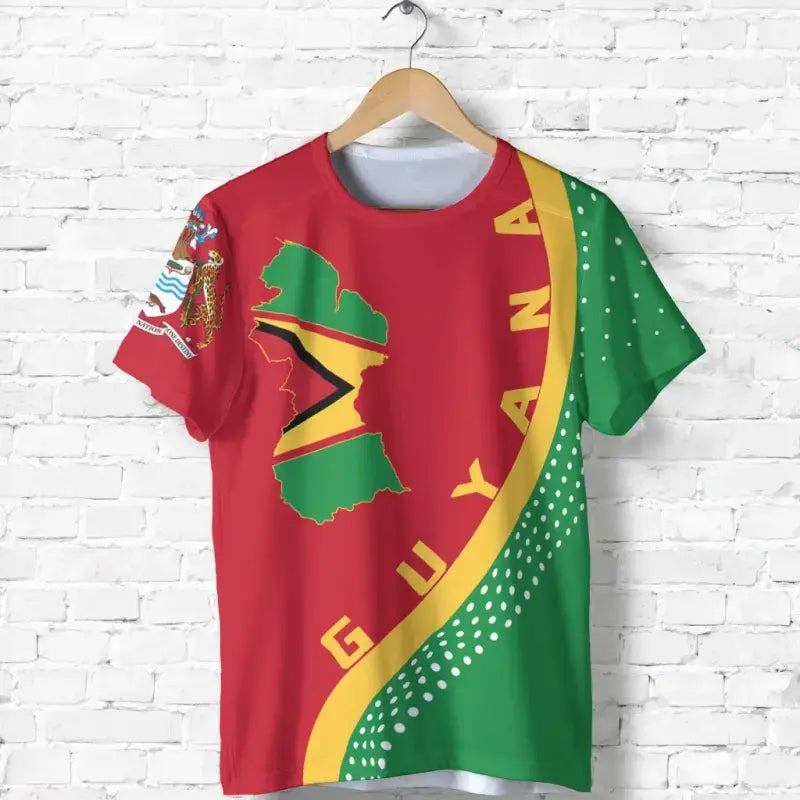 Guyana Map T-Shirt Generation Ii Graphic Tee