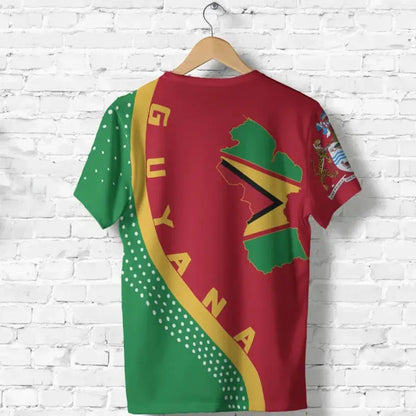 Guyana Map T-Shirt Generation Ii Graphic Tee