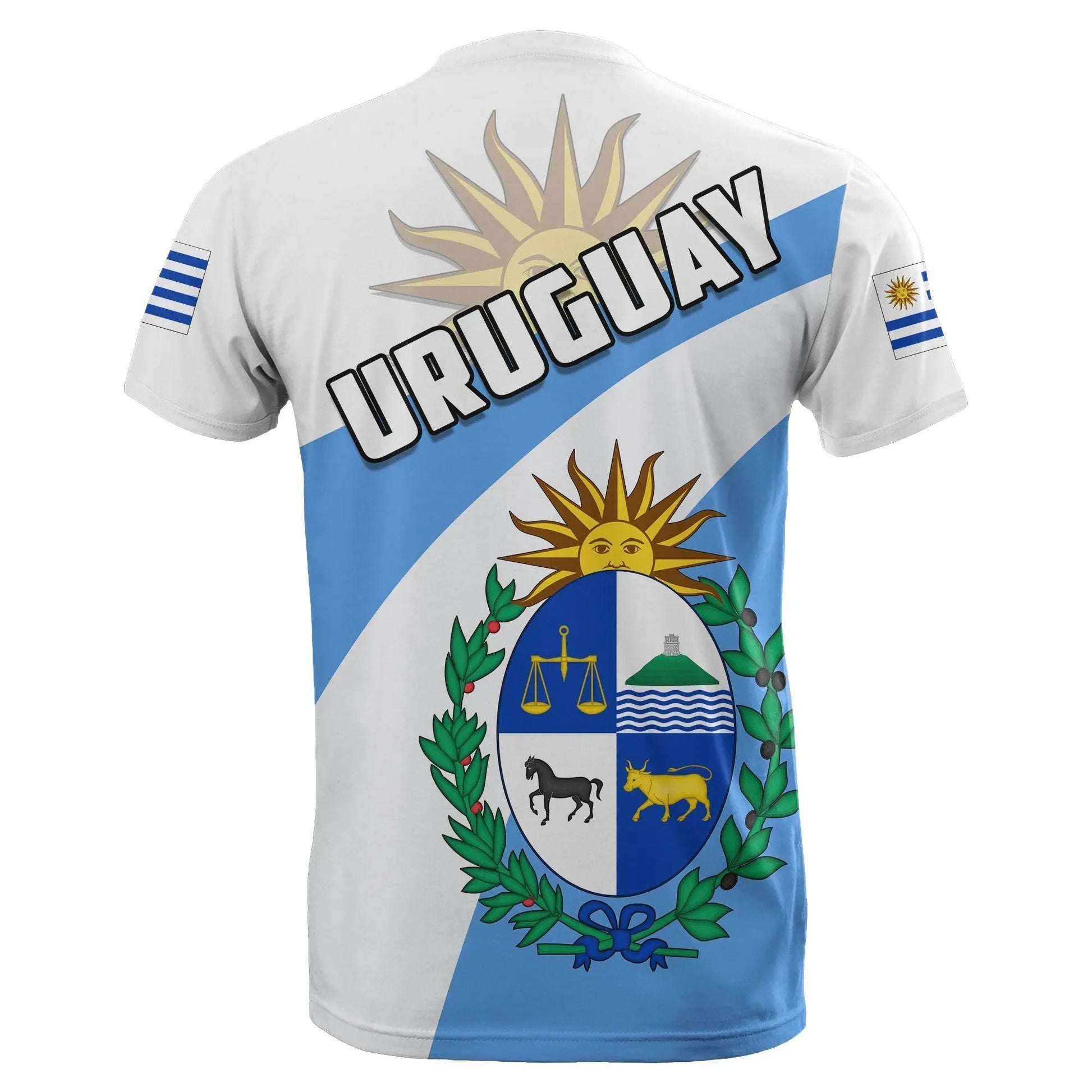 Uruguay T-Shirt La Celeste Football Style Graphic Tee