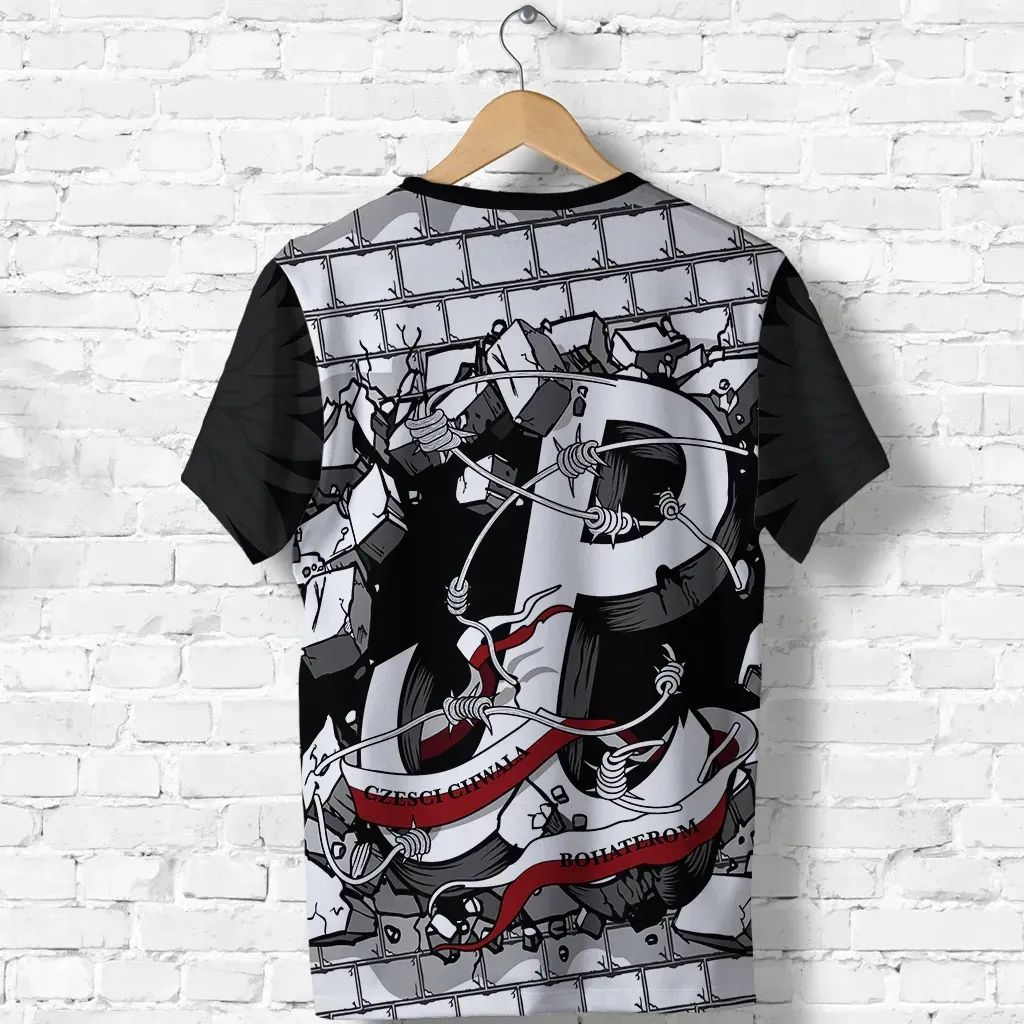 Polska Walczaca Poland Eagle T-Shirt Graphic Tee