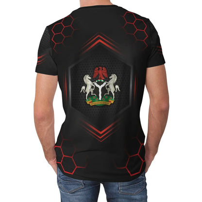 Nigeria T-Shirt Sport Style Womens/Mens Graphic Tee
