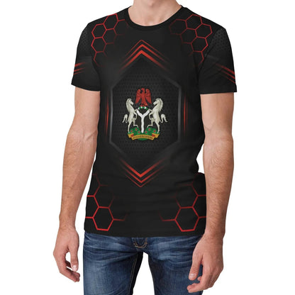 Nigeria T-Shirt Sport Style Womens/Mens Graphic Tee