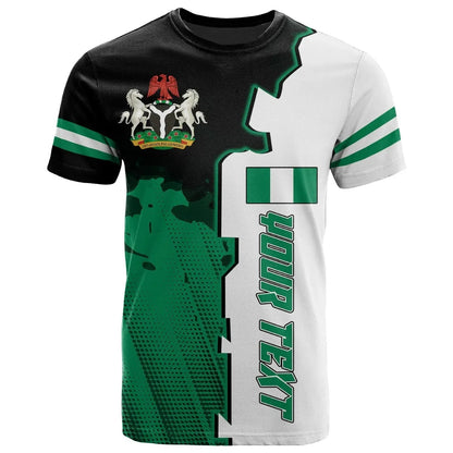 Nigeria Personalised T-Shirt Independence Day Graphic Tee