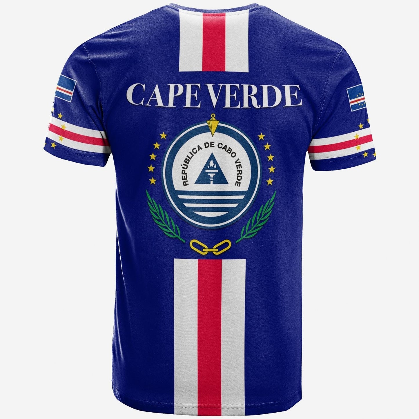 Cape Verde T-Shirt Striped Graphic Tee