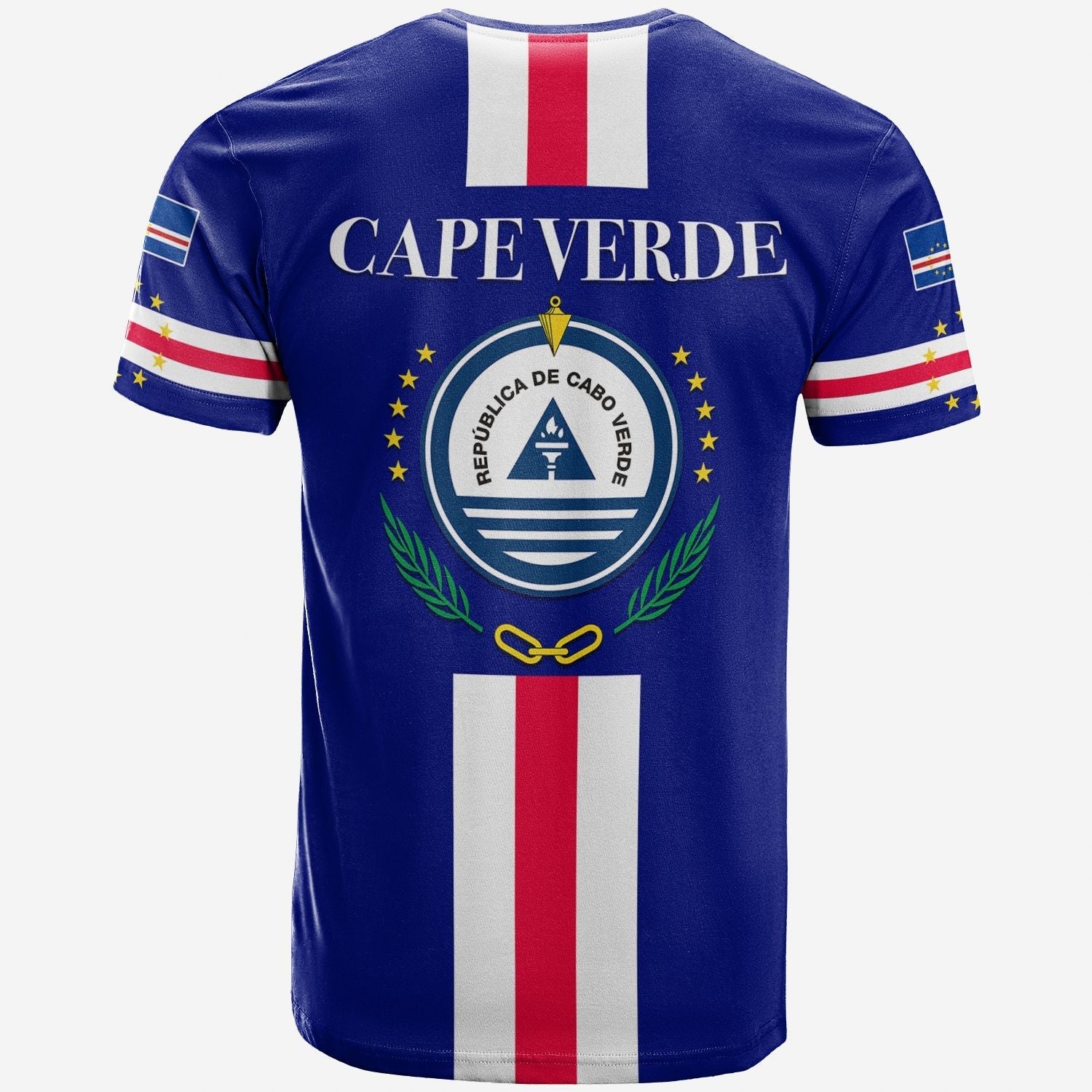 Cape Verde T-Shirt Striped Graphic Tee