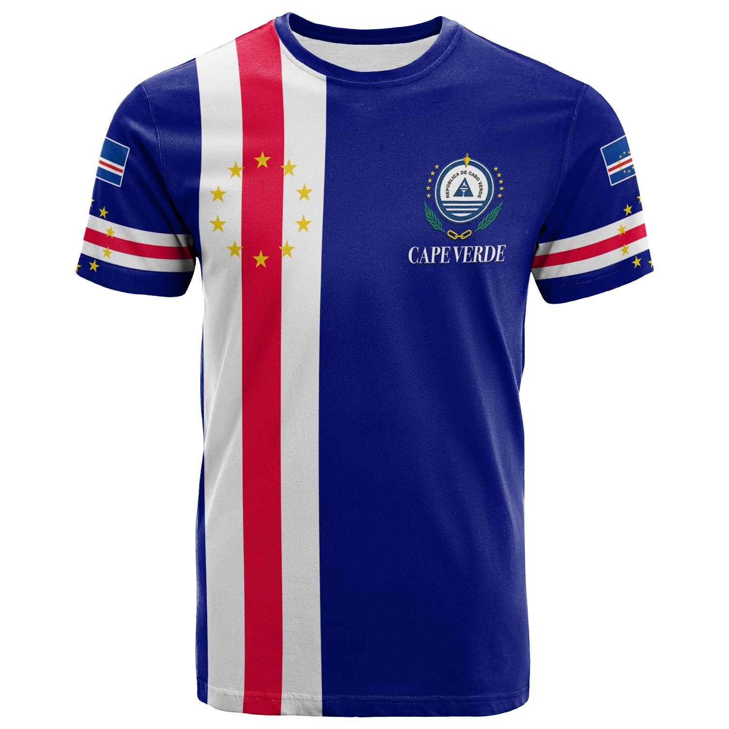 Cape Verde T-Shirt Striped Graphic Tee
