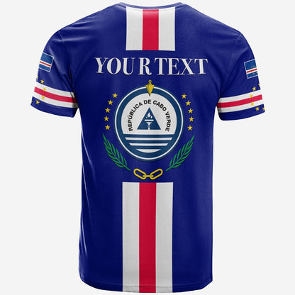 Custom Cape Verde T-Shirt Striped Graphic Tee