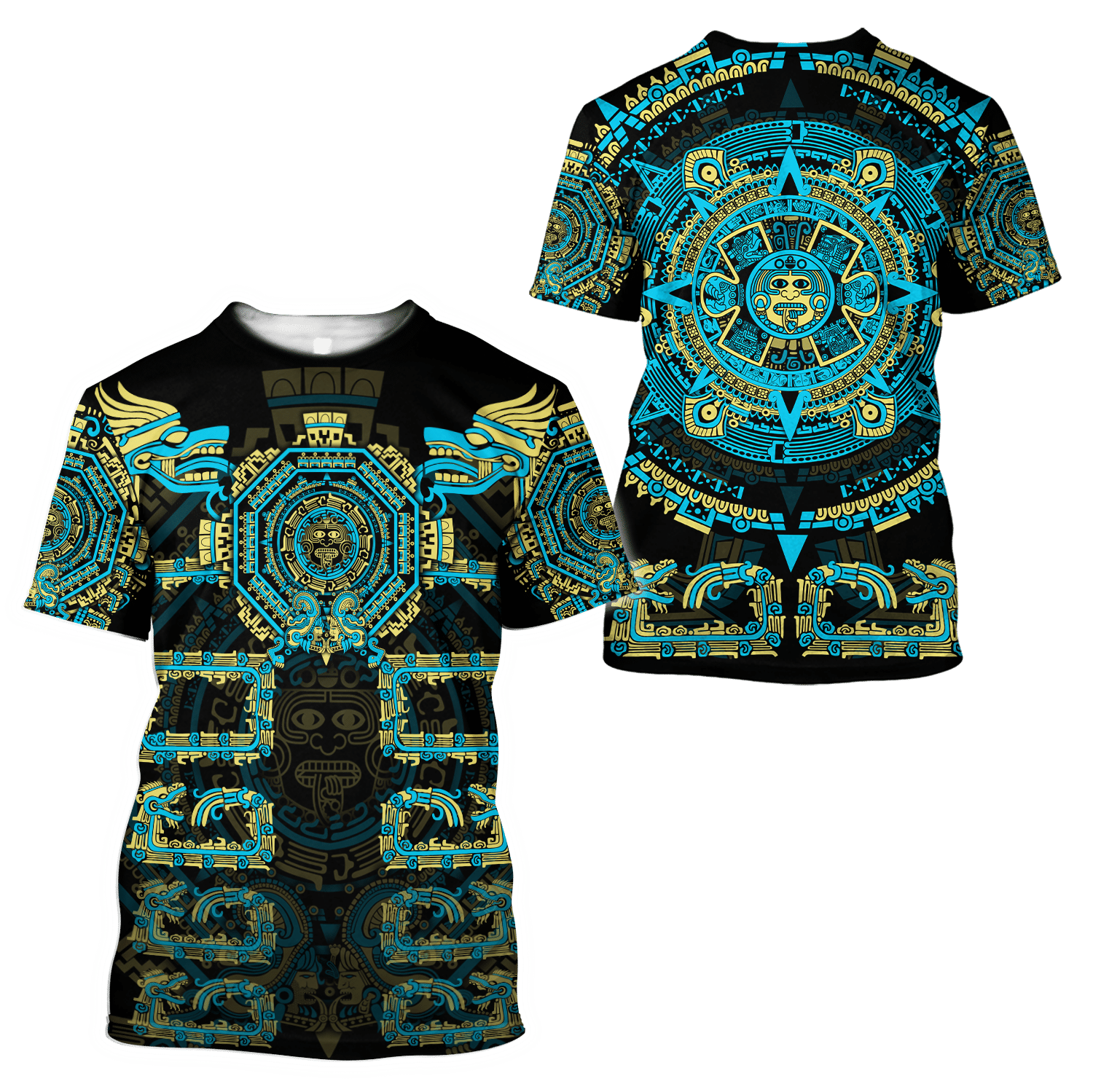 Aztec Mexico T-Shirt Graphic Tee
