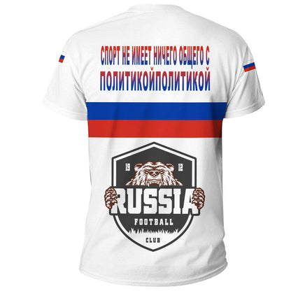 Russia Sport 2022 T-Shirt Graphic Tee