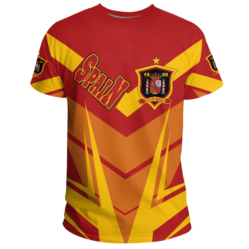 Spain Sporty Style T-Shirt Graphic Tee
