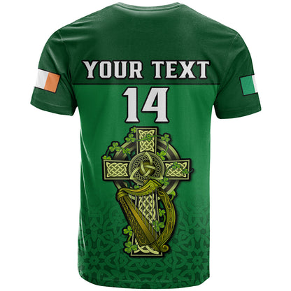 Custom Ireland Rugby Champions Six Nations Irish Proud T-Shirt Graphic Tee
