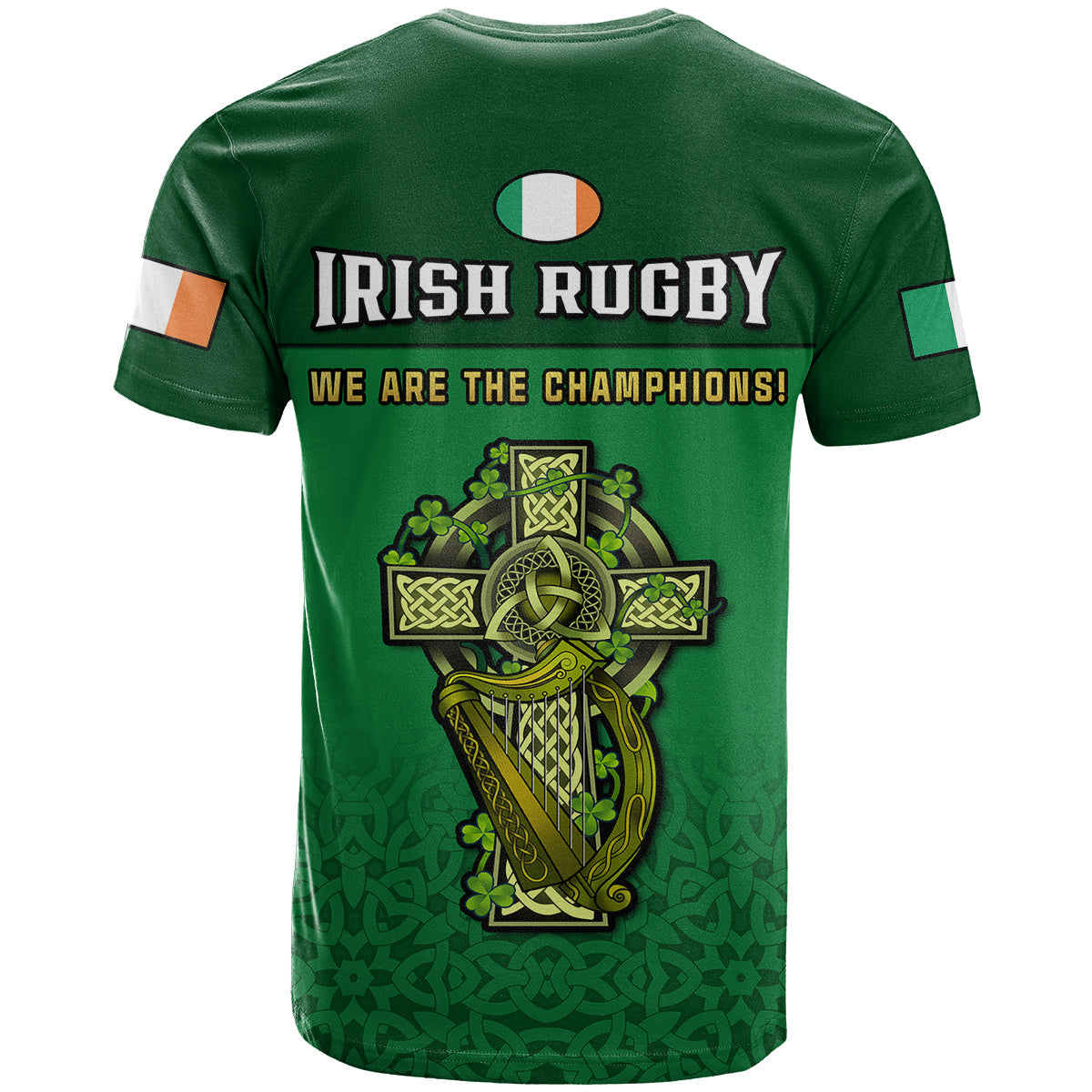 Ireland Rugby Champions Six Nations Irish Proud T-Shirt Graphic Tee