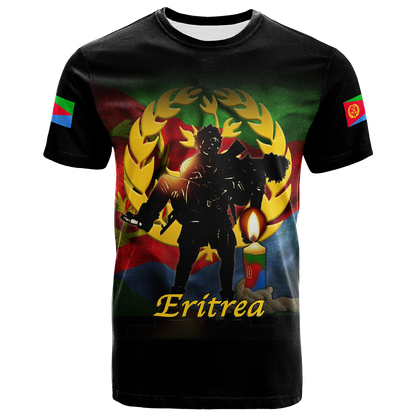 Eritrea Martyrs Day Candle Vigil T-Shirt Graphic Tee
