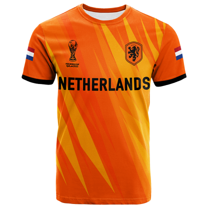 Netherlands Football World Cup 2022 Champions Pride T-Shirt Graphic Tee