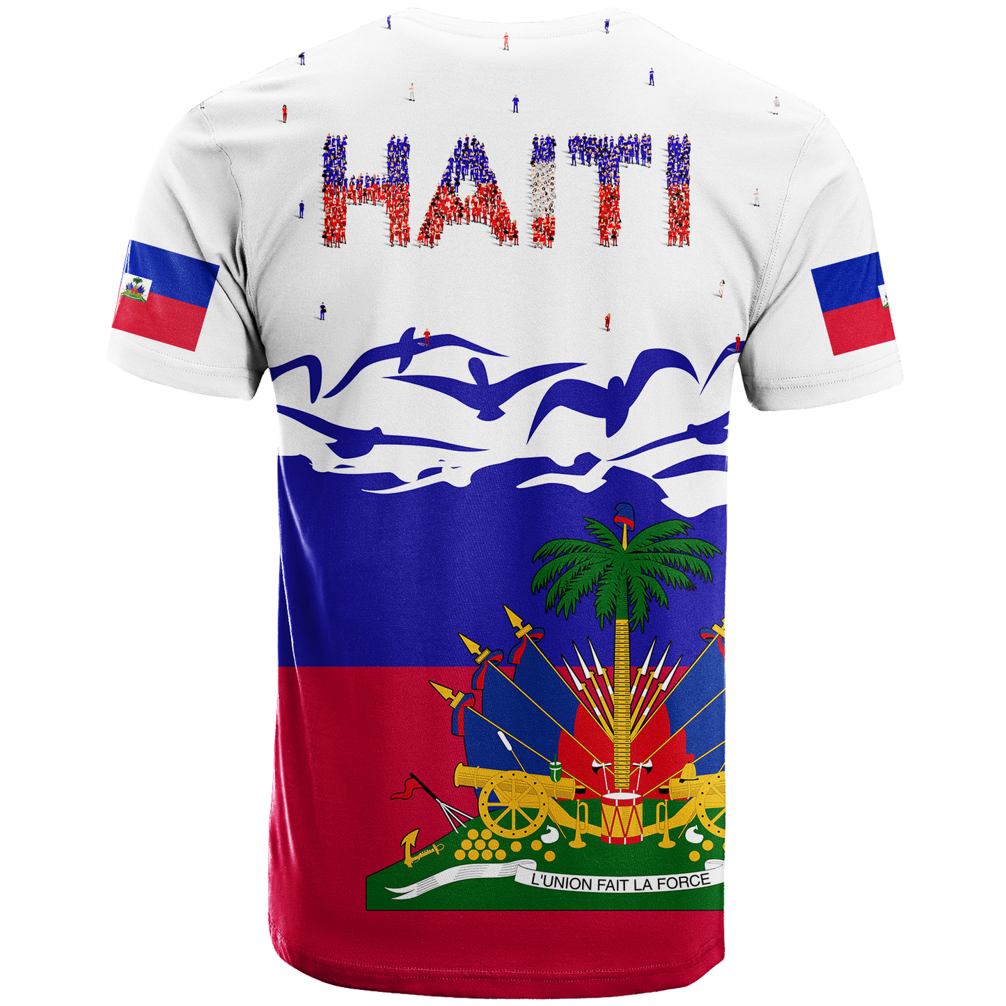 Haiti Happy Independence Day T-Shirt Graphic Tee