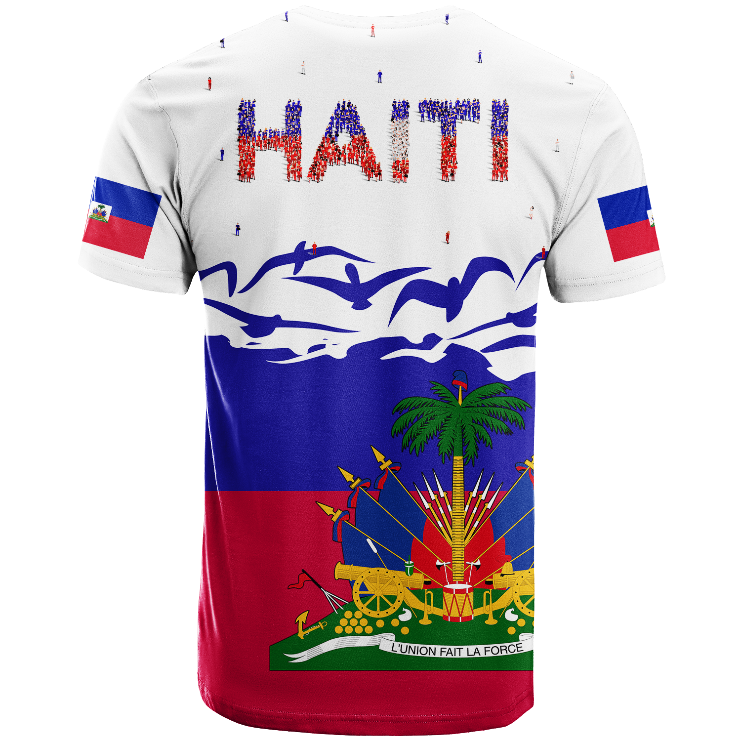 Haiti Happy Independence Day T-Shirt Graphic Tee