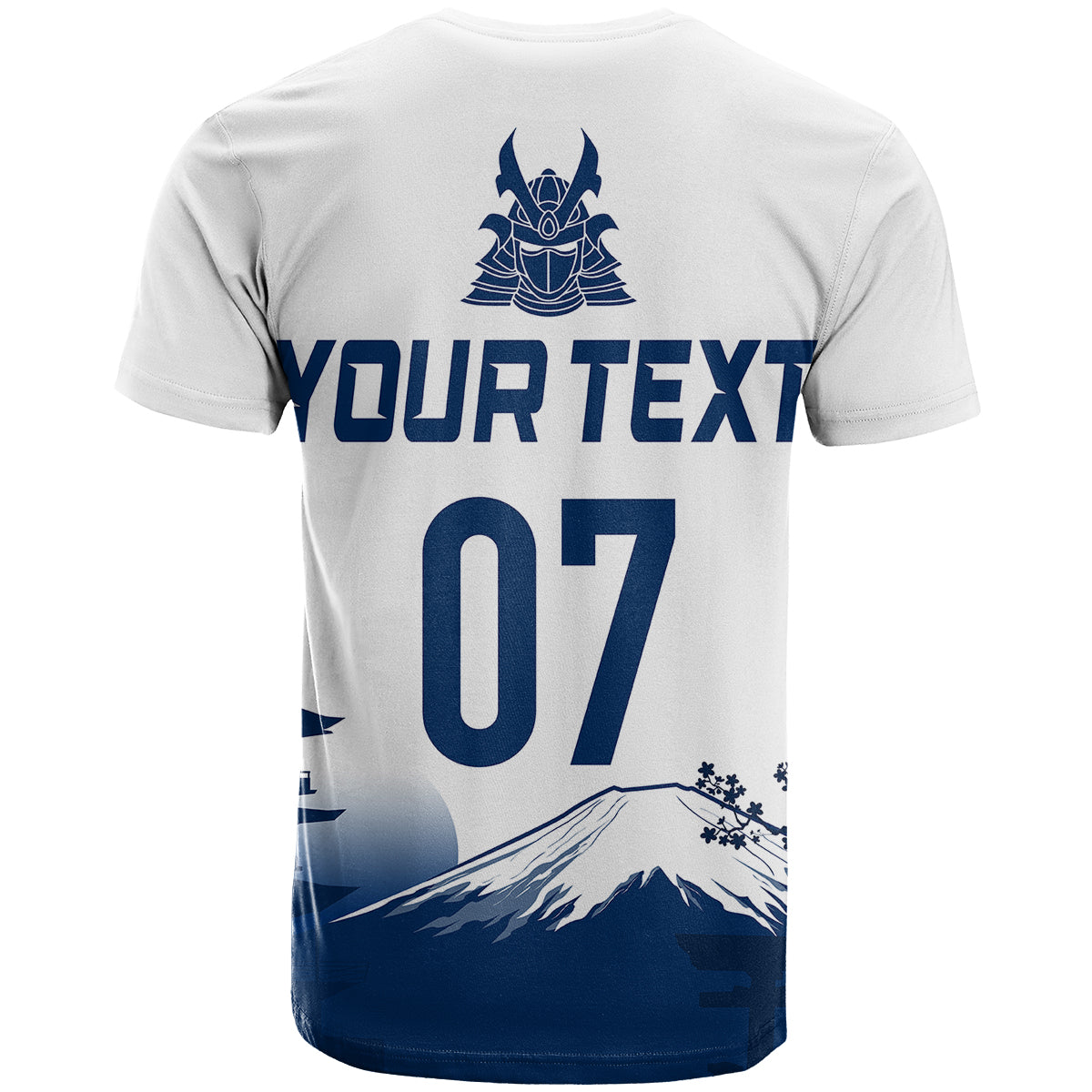Japan Baseball Champions Fuji Mountain Landscape Art T-Shirt Graphic Tee