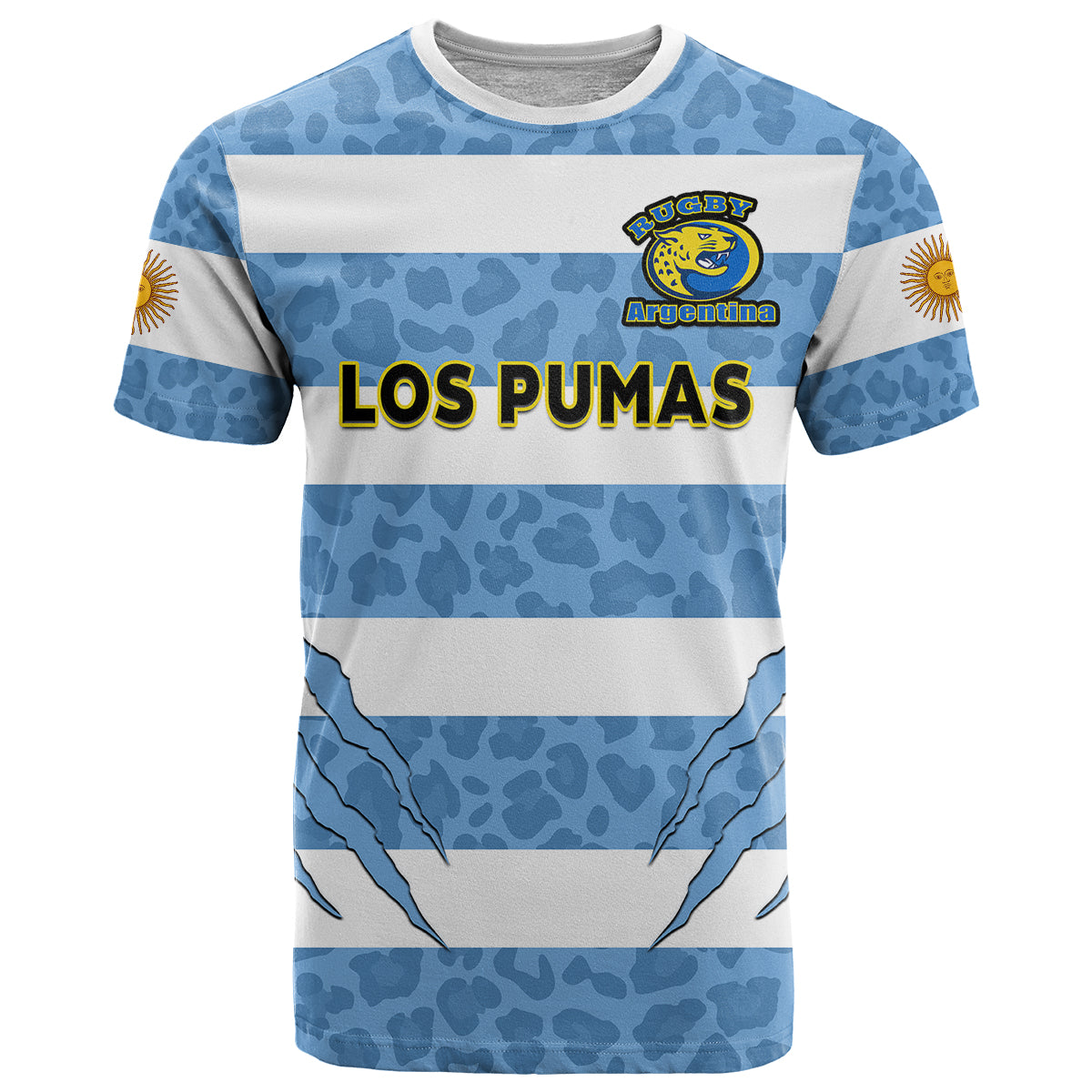 Argentina Rugby 7s Vamos Pumas T-Shirt Graphic Tee