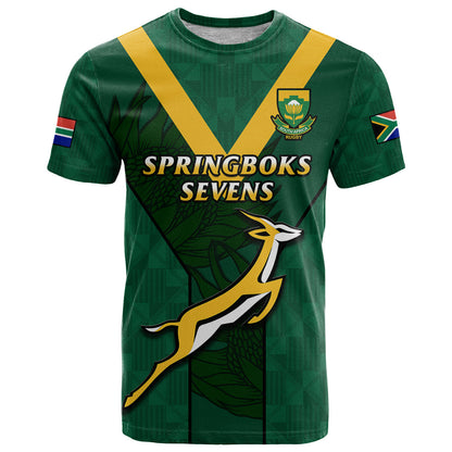 South Africa Rugby Go Blitzboks Sevens T-Shirt Graphic Tee