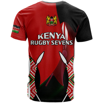 Kenya Rugby Sevens Sporty Version T-Shirt Graphic Tee