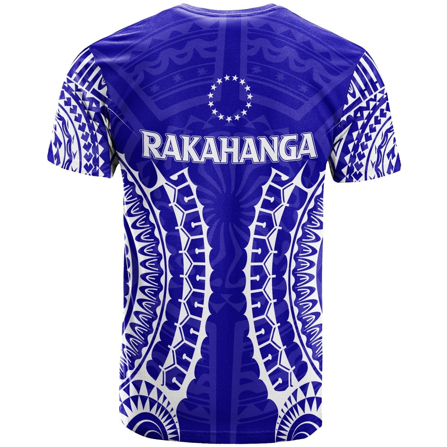 Cook Islands Rakahanga T-Shirt Tribal Pattern Graphic Tee
