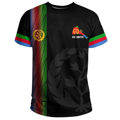 Eritrea T-Shirt Eritrea United Graphic Tee