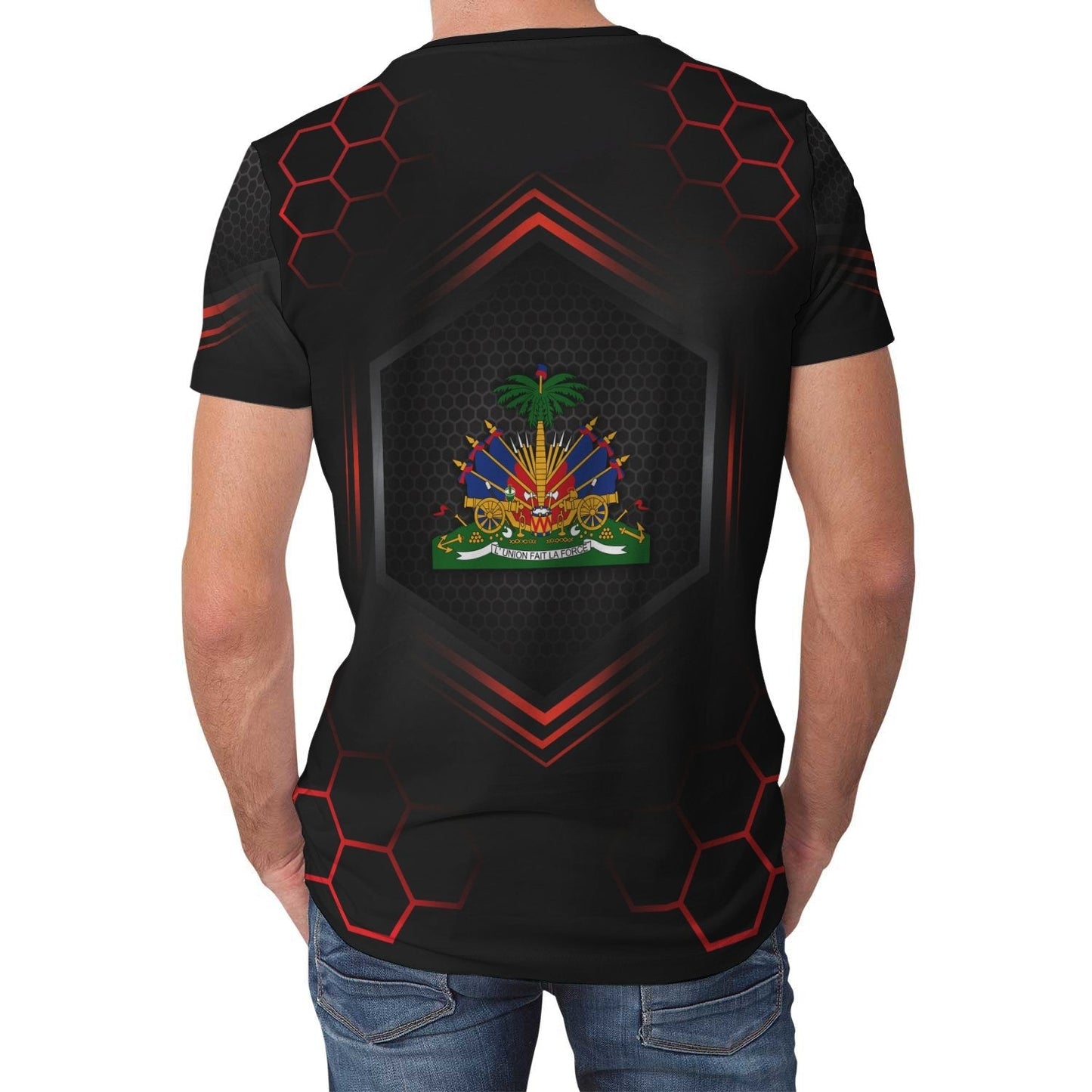 Haiti T-Shirt Sport Style Graphic Tee