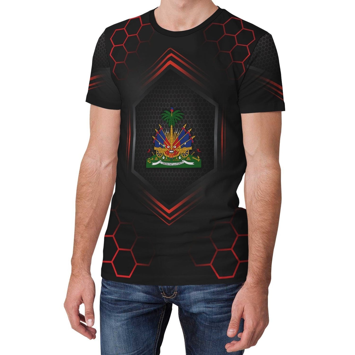 Haiti T-Shirt Sport Style Graphic Tee