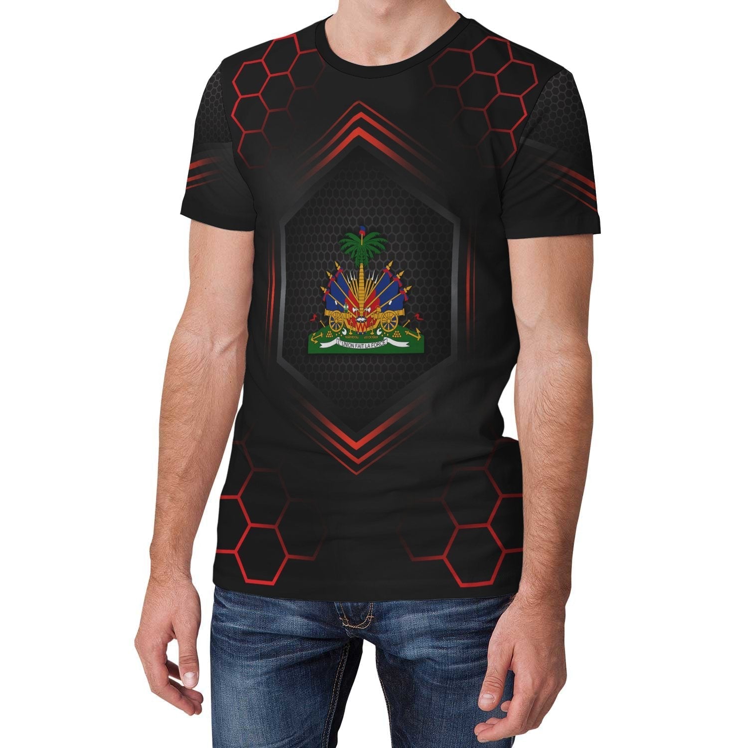 Haiti T-Shirt Sport Style Graphic Tee