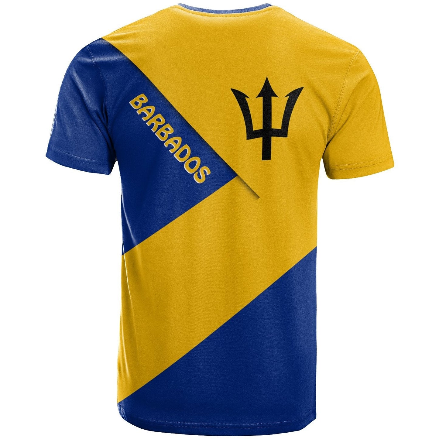 Barbados T-Shirt Barbados Flag Style Graphic Tee