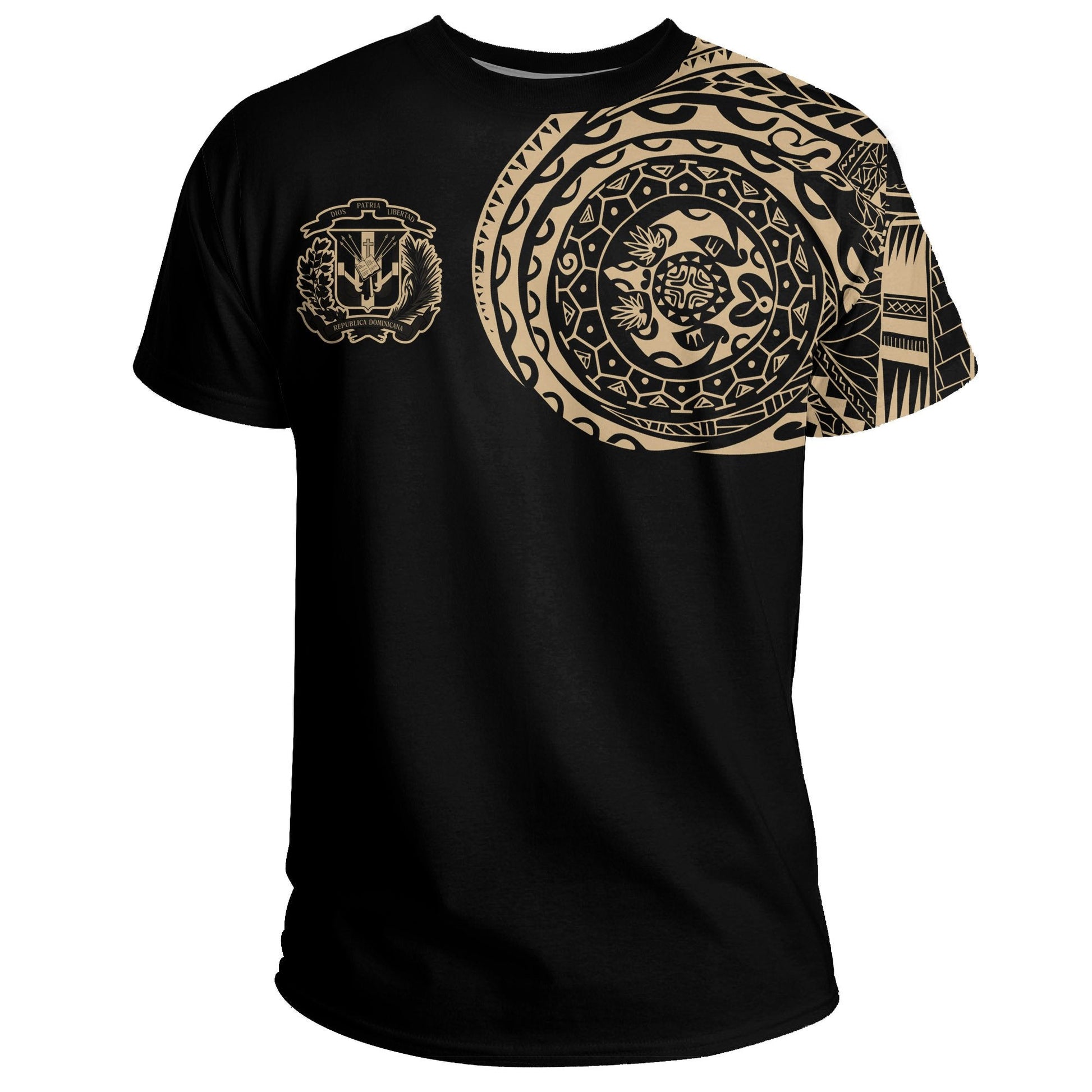 Dominican Republic T-Shirt Tattoo Style Graphic Tee