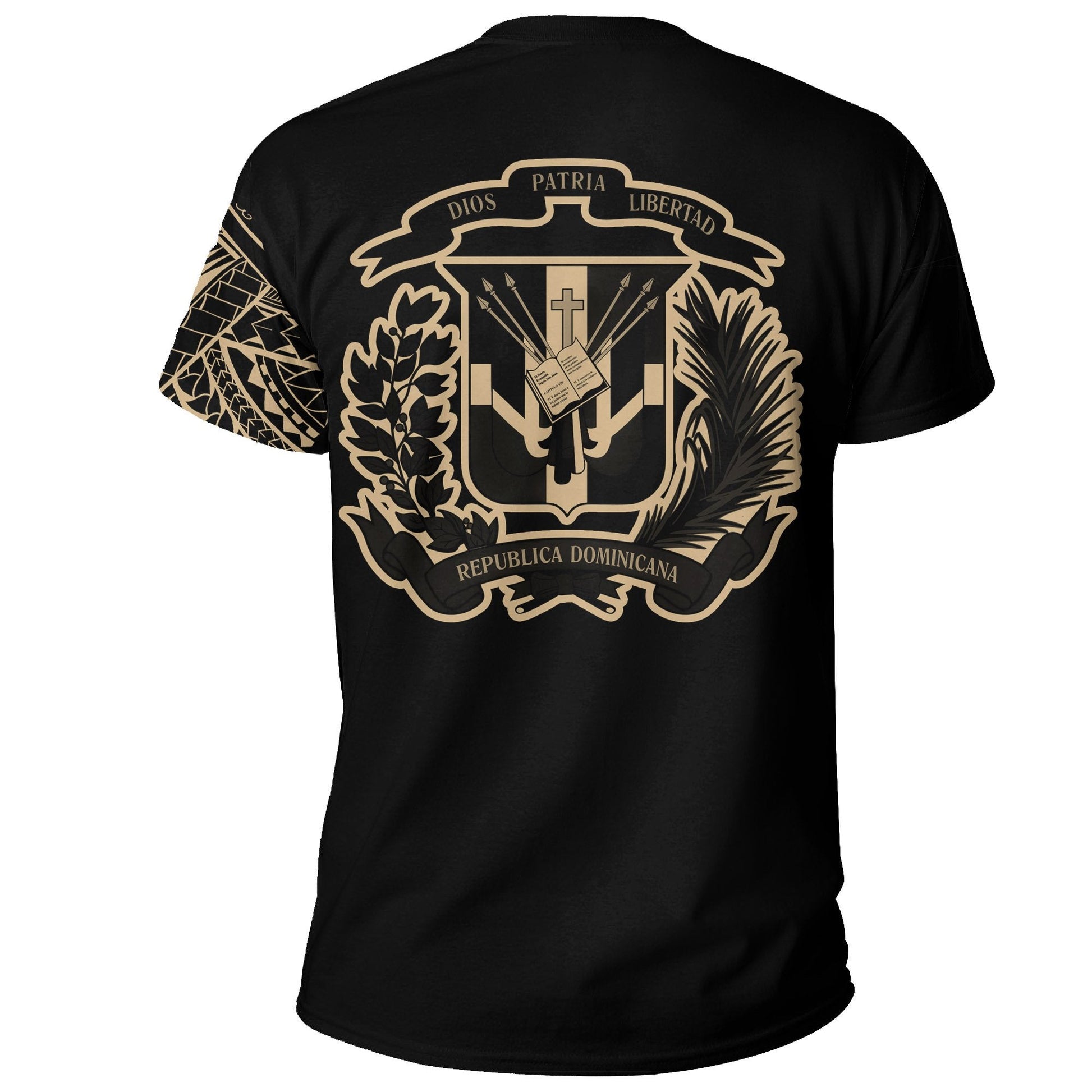 Dominican Republic T-Shirt Tattoo Style Graphic Tee