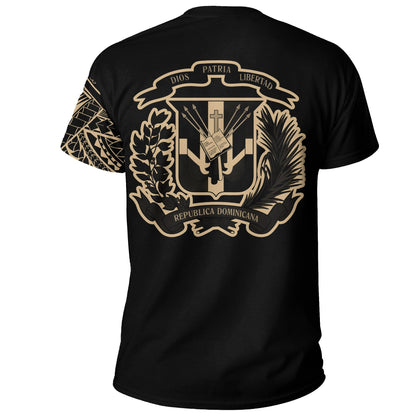 Dominican Republic T-Shirt Tattoo Style Graphic Tee