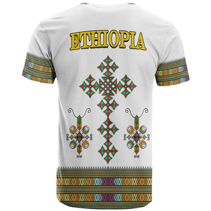Ethiopia T-Shirt Ethiopian Tibeb Basic Style Graphic Tee