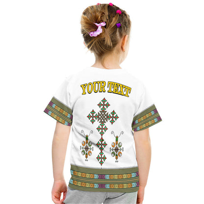 Custom Ethiopia T-Shirt Ethiopian Tibeb Basic Style Graphic Tee