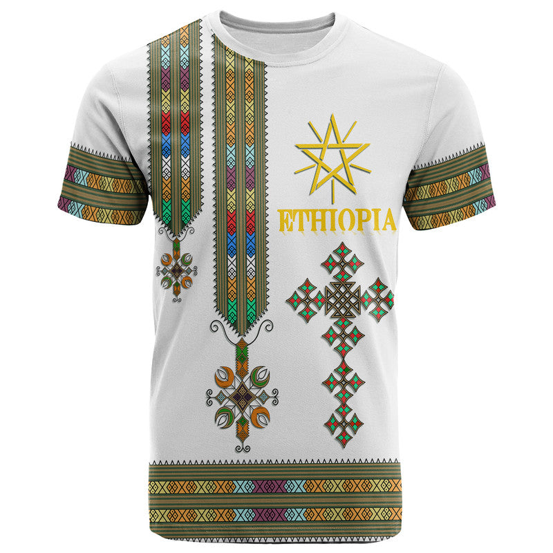 Ethiopia T-Shirt Ethiopian Tibeb Basic Style Graphic Tee