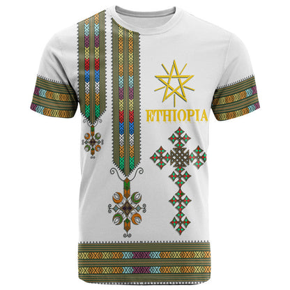 Ethiopia T-Shirt Ethiopian Tibeb Basic Style Graphic Tee