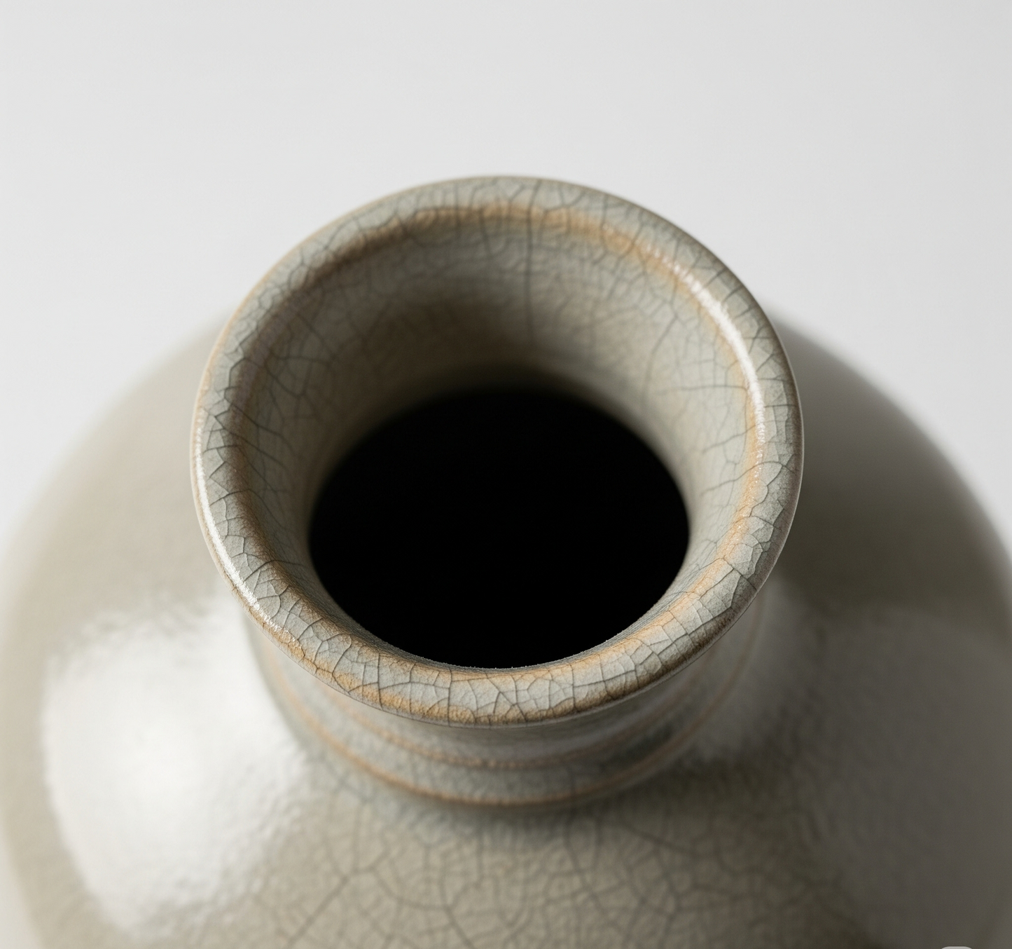 Aizots Vintage Stoneware Vase – Handmade Ceramic Bud Vase for Rustic Table Decor