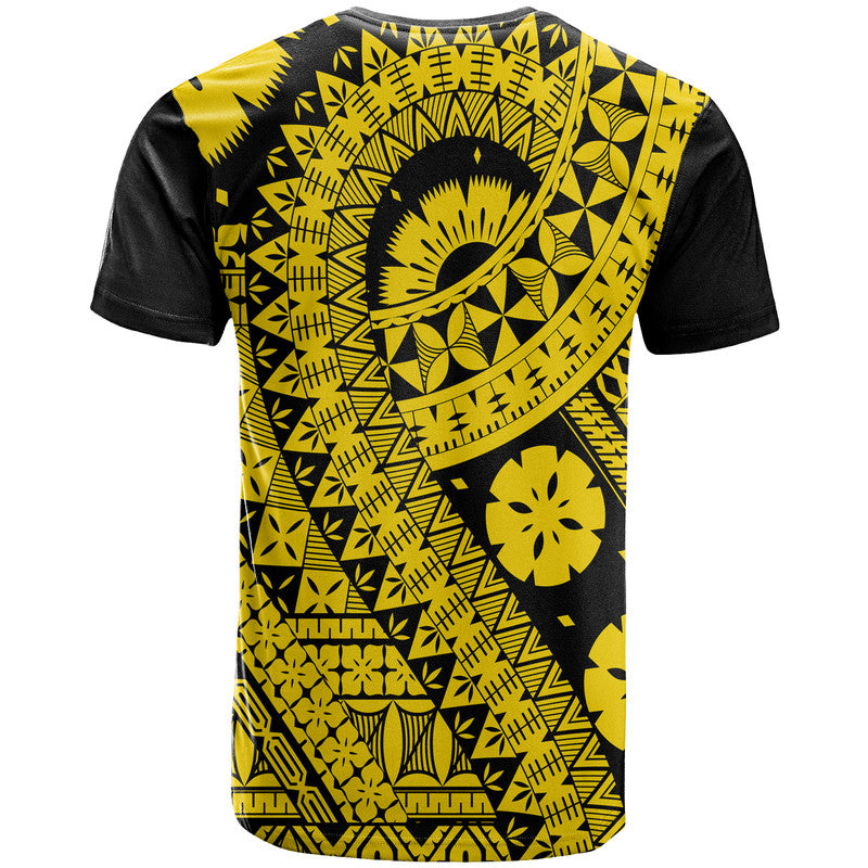 Polynesian Masi Kesa Gold Style T-Shirt Graphic Tee