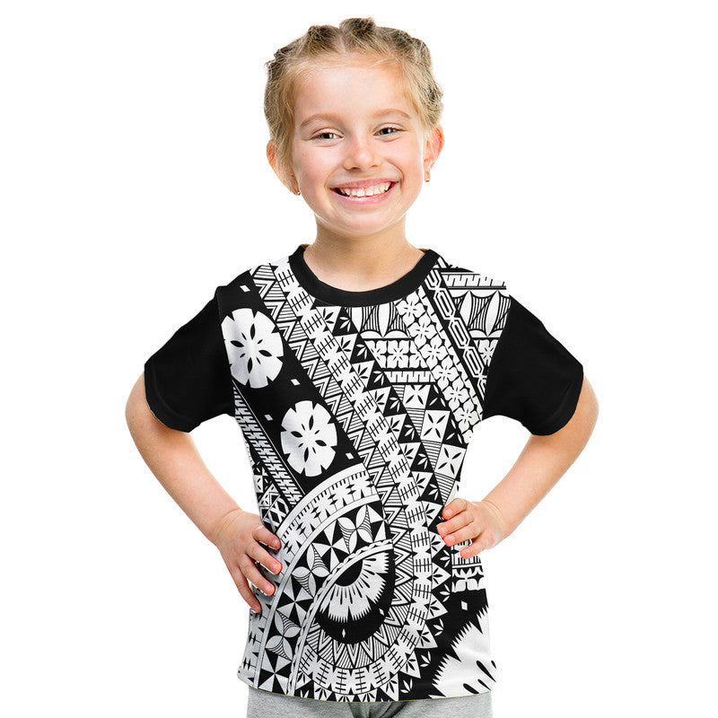 Polynesian Masi Kesa Black Style T-Shirt Graphic Tee