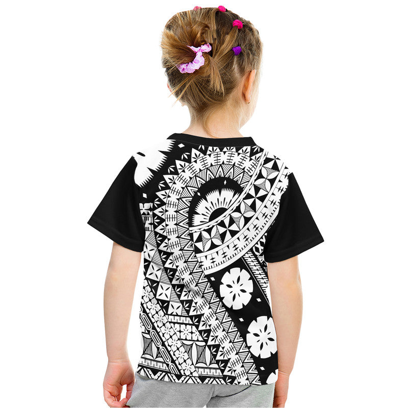 Polynesian Masi Kesa Black Style T-Shirt Graphic Tee