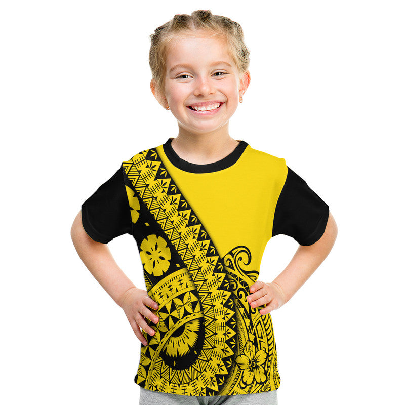 Polynesian Masi Kesa No2 Gold Style T-Shirt Graphic Tee