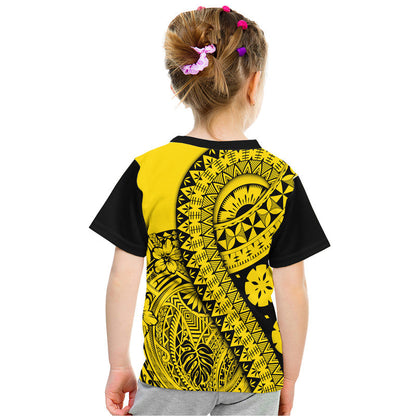 Polynesian Masi Kesa No2 Gold Style T-Shirt Graphic Tee