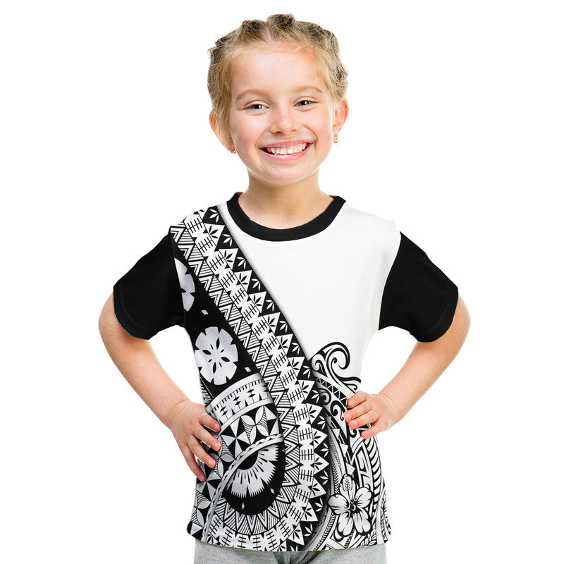 Polynesian Masi Kesa No2 Black Style T-Shirt Graphic Tee
