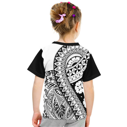 Polynesian Masi Kesa No2 Black Style T-Shirt Graphic Tee