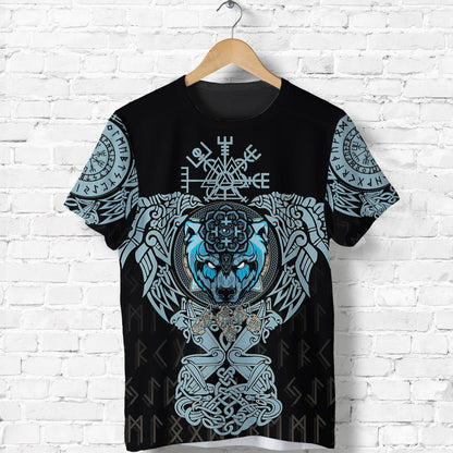 Viking Bear Tattoo Viking T-Shirt Graphic Tee