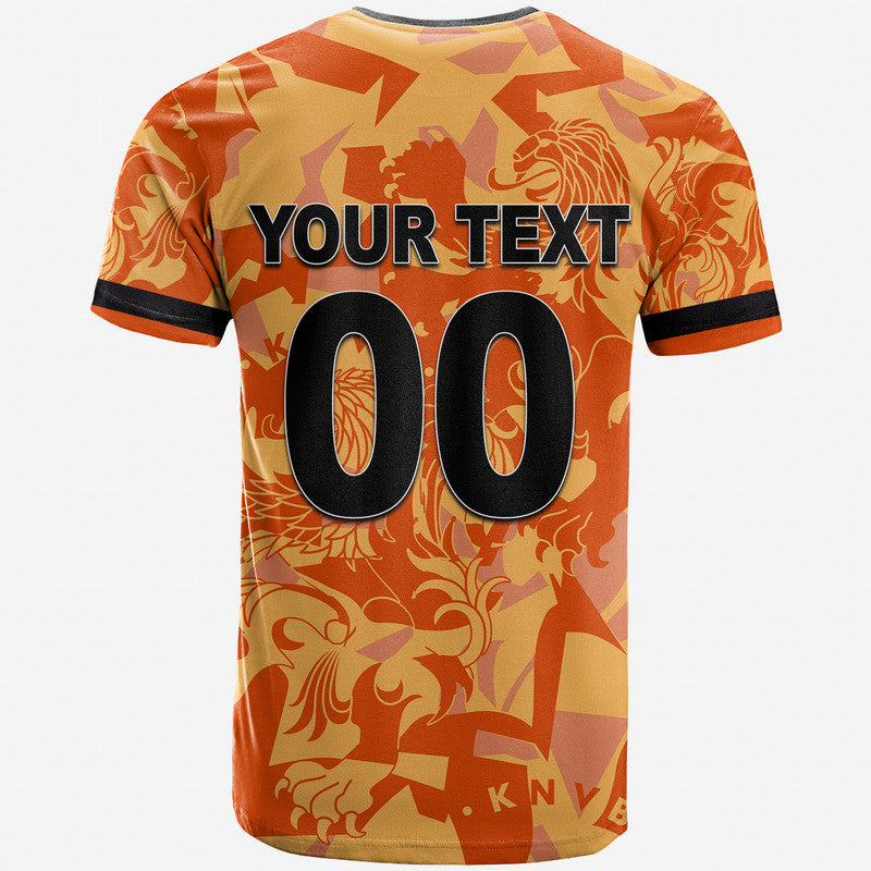 Custom Netherlands Soccer T-Shirt World Cup Champions Graphic Tee